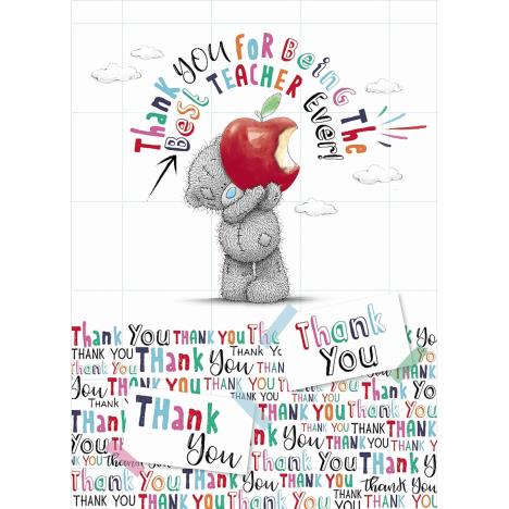 Best Teacher Apple Me to You Bear Thank You Card £1.79